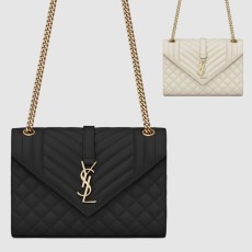 생로랑 엔벨로프 체인백 미듐