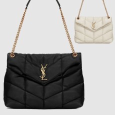 생로랑 루루 푸퍼백 미듐