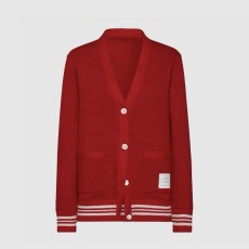 톰브라운 스트라이프 트리밍 가디건