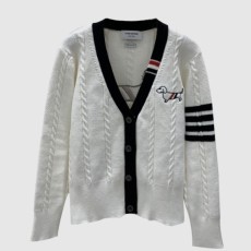 톰브라운 로고 쇼트 코트