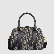 디올 D-Vibe 미디엄 볼링백