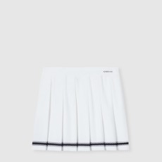 구찌 인타르시아 스트레치 코튼 스커트