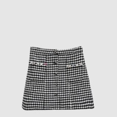 샤넬 로고 하프 스커트