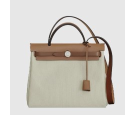 에르메스 캔버스 토트 크로스백