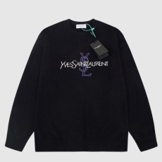 생로랑 플라워 코튼 톱