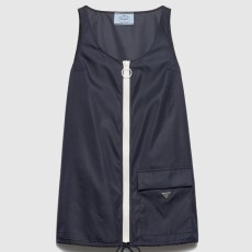 프라다 리나일론 미니드레스