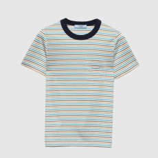 프라다 라일 코튼 티셔츠