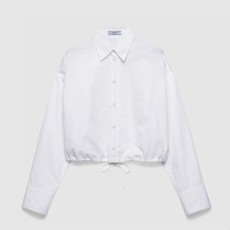 프라다 포플린 셔츠