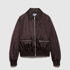 프라다 Re Nylon 블루존 재킷