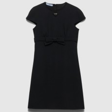 프라다 Sablè 컴팩트 쇼트 드레스