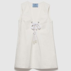 프라다 올드 새틴 미니드레스