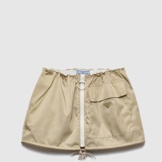 프라다 리나일론 미니스커트