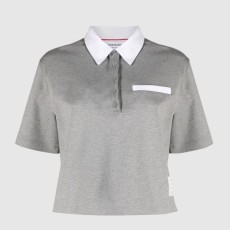 톰브라운 프린트 니트 톱